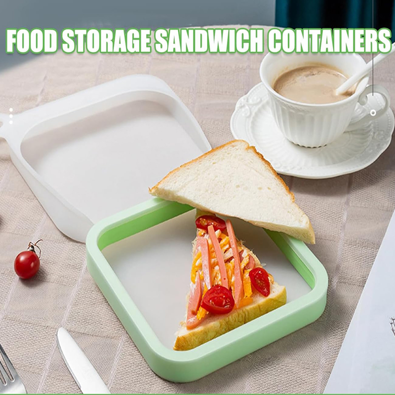 Silicone Sandwich Toast Bento  - огляд і ціна Food Storage System