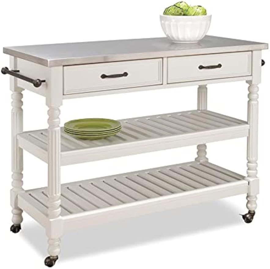 Mobile Kitchen Island Cart On  - огляд і ціна Food Storage On Wheels